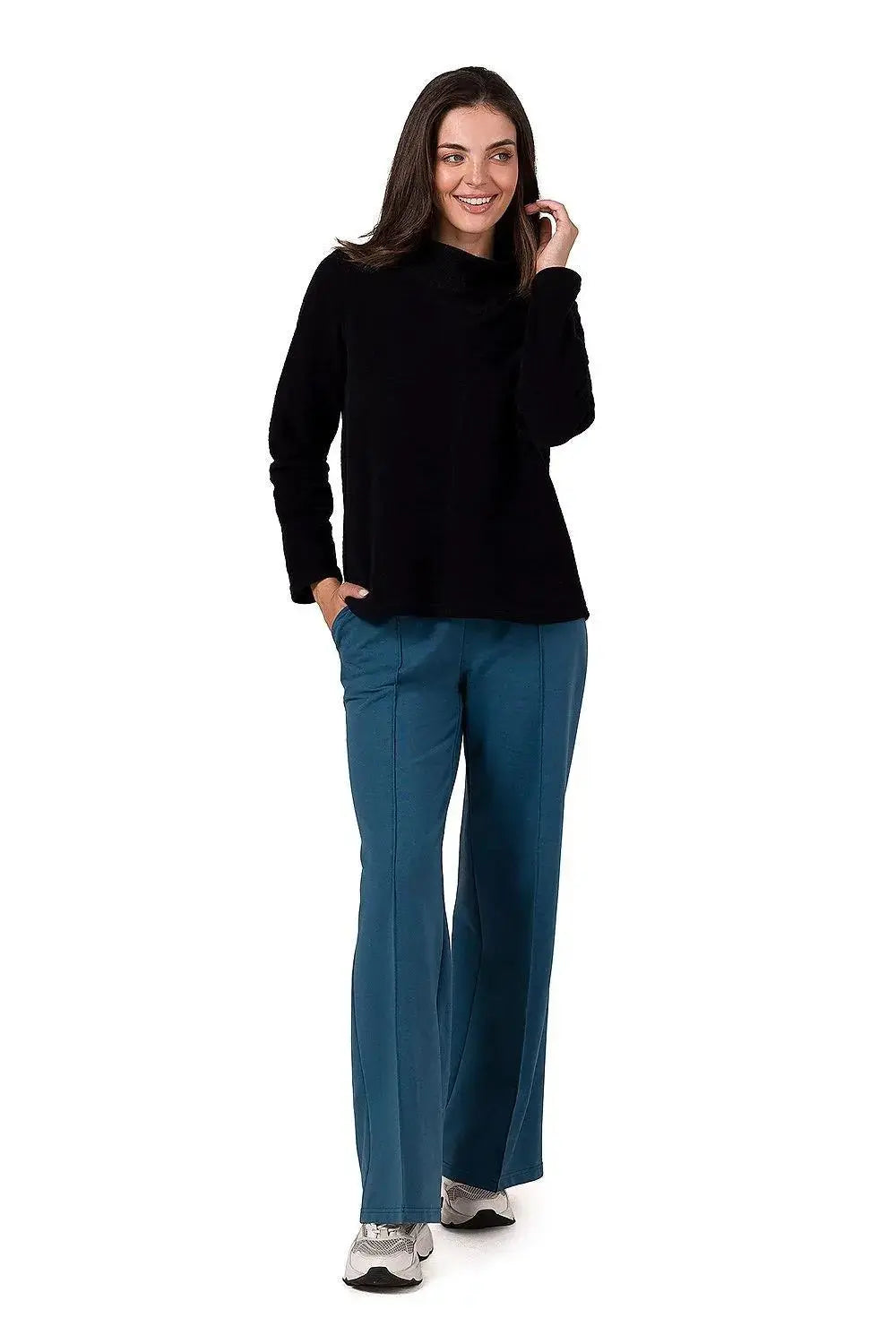 BeWear womens turtleneck sweatshirt