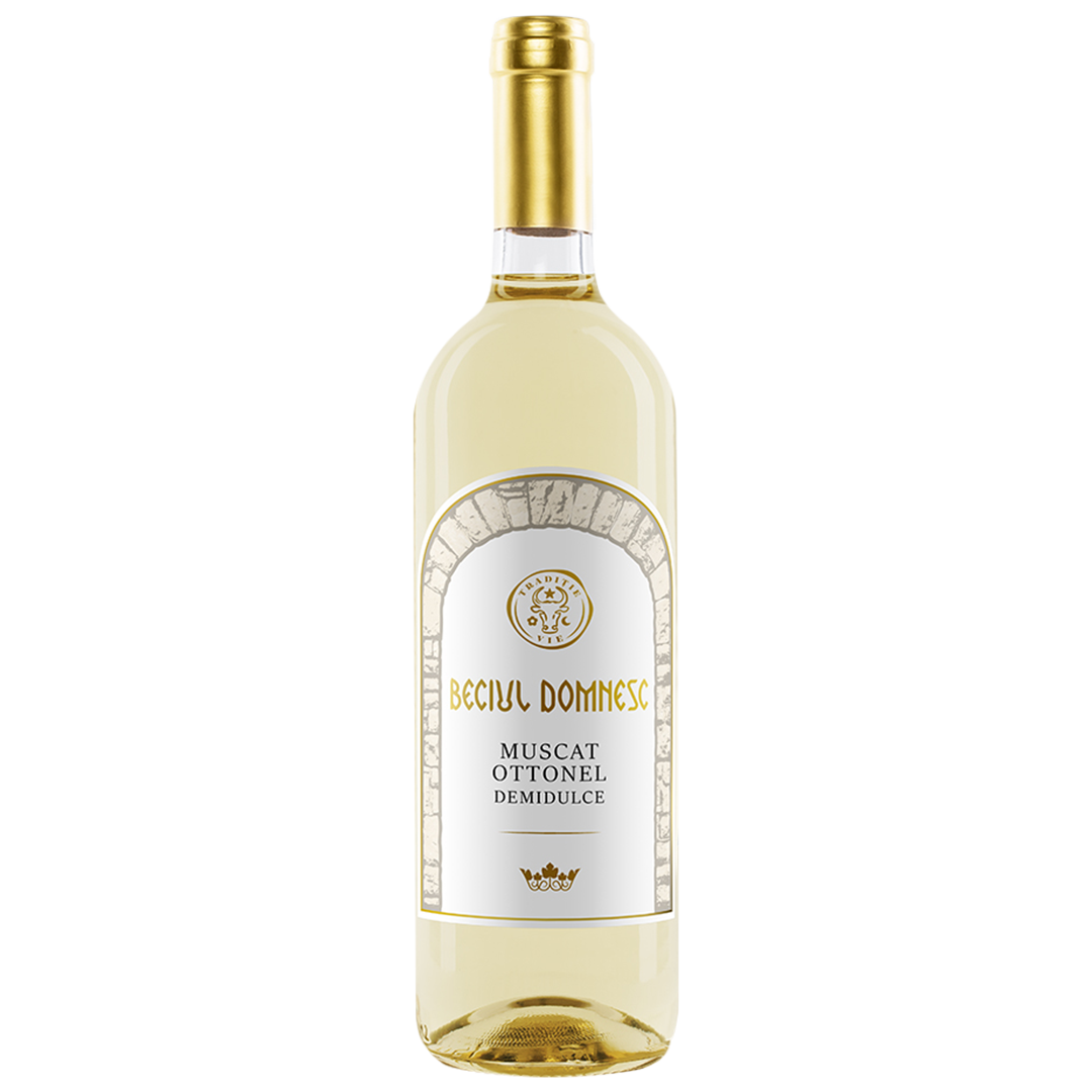 Beciul Domnesc Muscat Ottonel White Wine 750ml