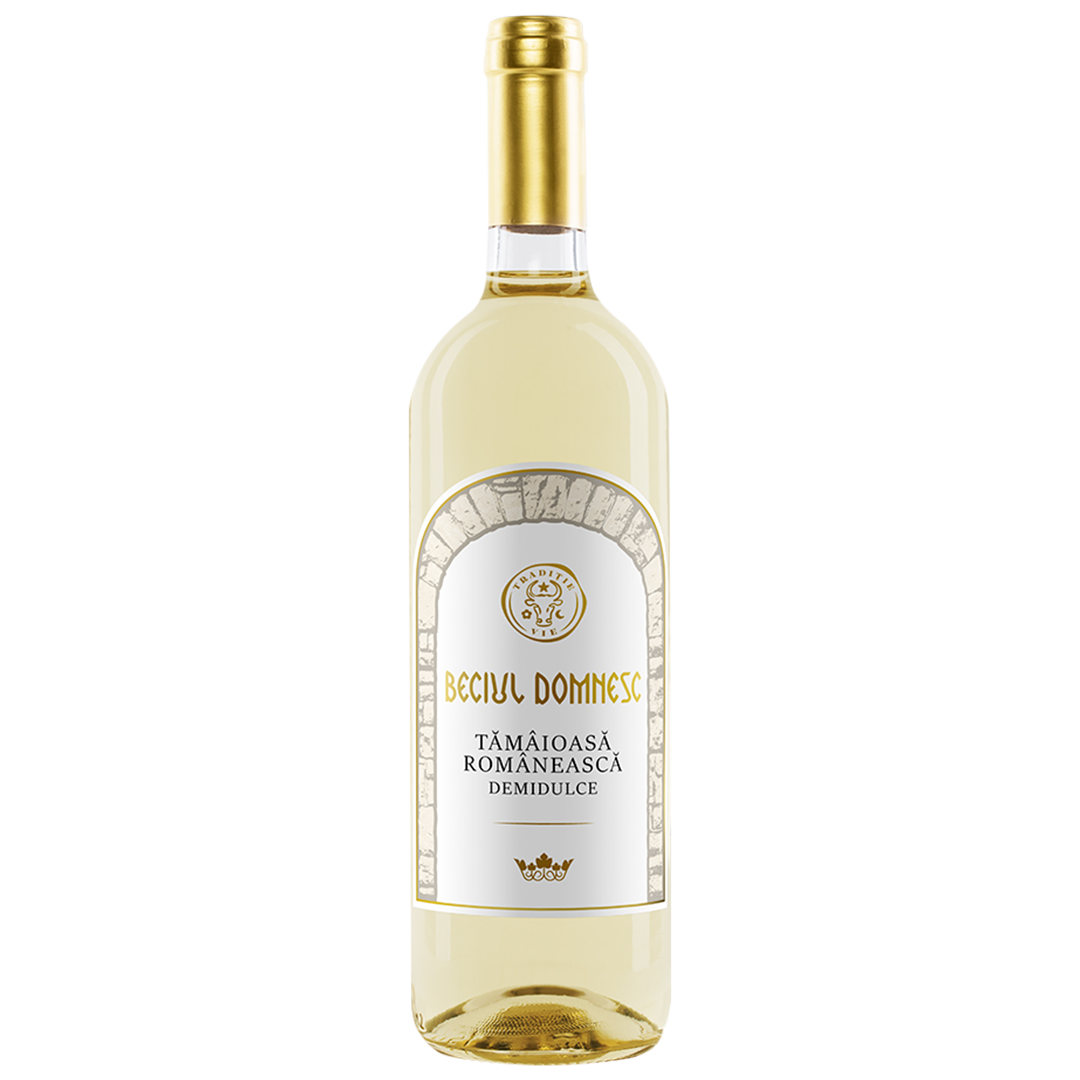 Beciul Domnesc Tamaioasa Romaneasca (Romanian Muscatel) White Wine 750ml