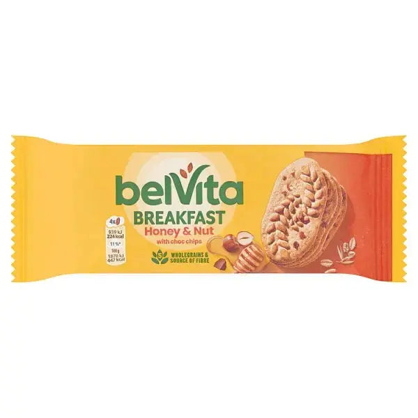 Belvita Breakfast Honey & Nut with Choc Chips 50g (Case of 20)