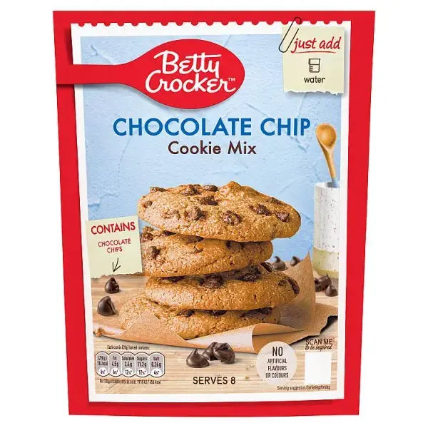 Betty Crocker Chocolate Chip Cookie Mix 200g (Case of 8)