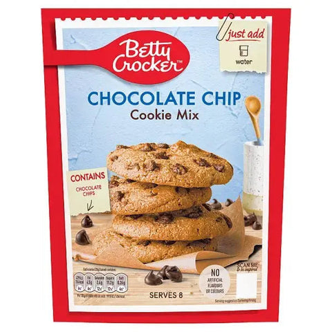 Betty Crocker Chocolate Chip Cookie Mix 200g (Case of 8)