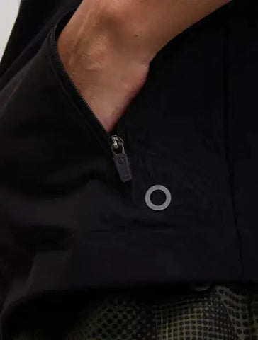 Black Woven Gilet