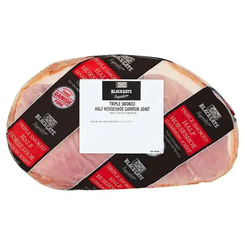 Blackgate Signature Triple Smoked Half Horseshoe Gammon Joint 2.5Kg