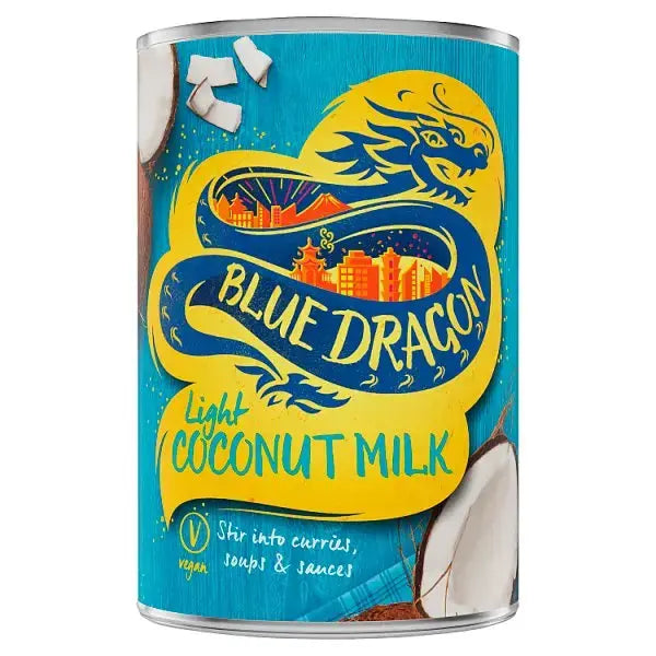 Blue Dragon Light Coconut Milk 400ml (Case of 6)