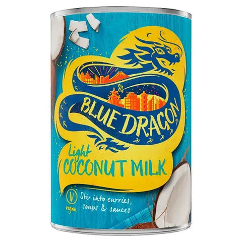 Blue Dragon Light Coconut Milk 400ml (Case of 6)