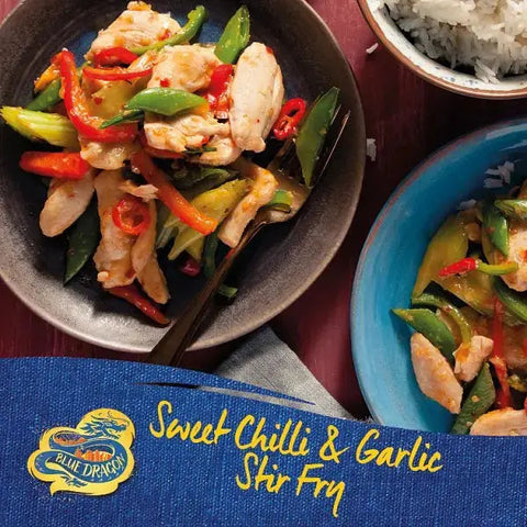 Blue Dragon Sweet Chilli & Garlic Stir Fry Sauce 120g (Case of 12)