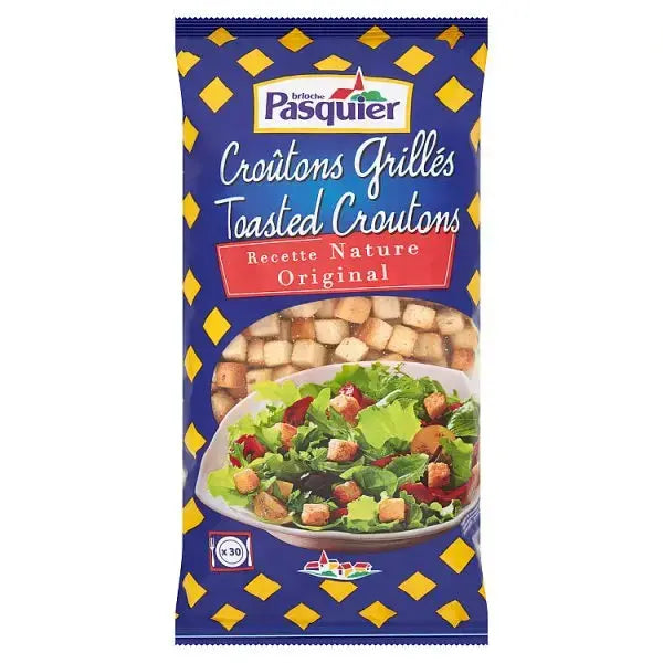 Brioche Pasquier Toasted Cube-Shaped Croutons 500g