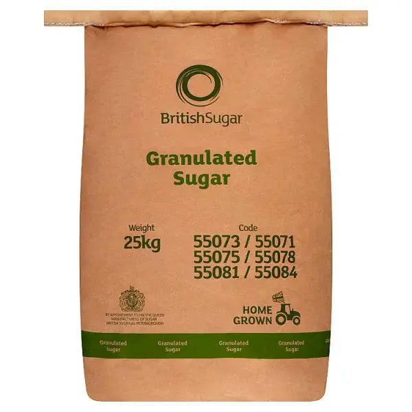 British Sugar Granulated Sugar 25kg