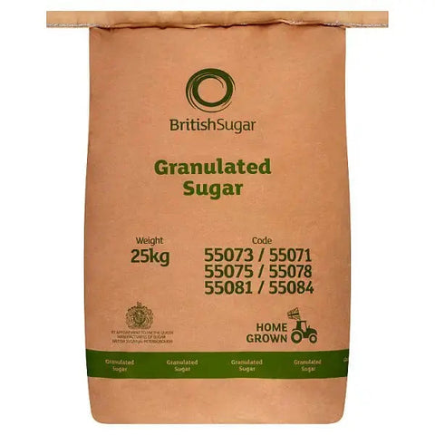 British Sugar Granulated Sugar 25kg