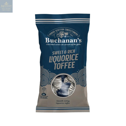 Buchanan's bag of Sweet & Rich Liquorice Toffees