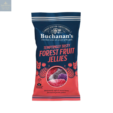 Buchanan's bag of Temptingly Tasty Forest Fruit Jellies Jag Couture Chocolates