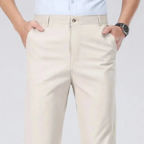 Business Casual Pants for Office (Black, Khaki, Grey, Navy, 29-40)