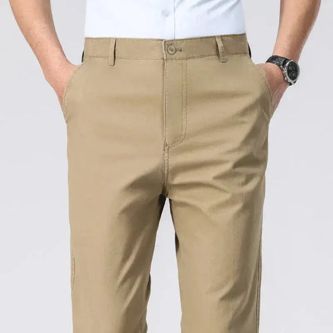 Business Casual Pants for Office (Black, Khaki, Grey, Navy, 29-40)