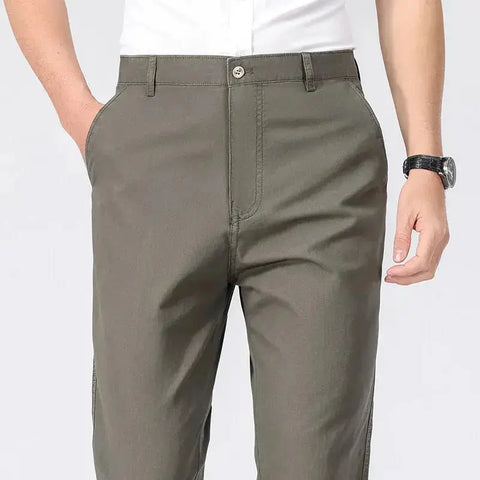 Business Casual Pants for Office (Black, Khaki, Grey, Navy, 29-40)