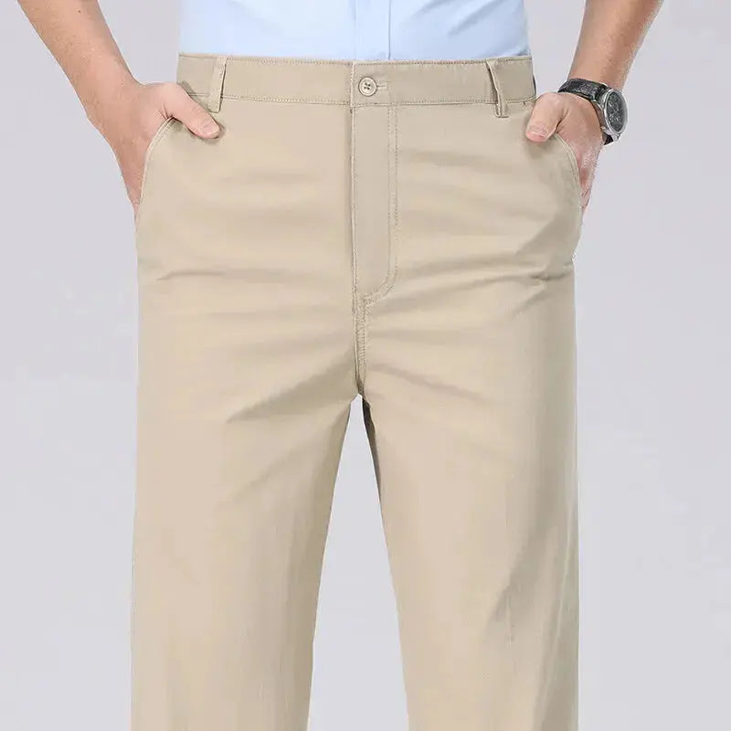 Business Casual Pants for Office (Black, Khaki, Grey, Navy, 29-40)