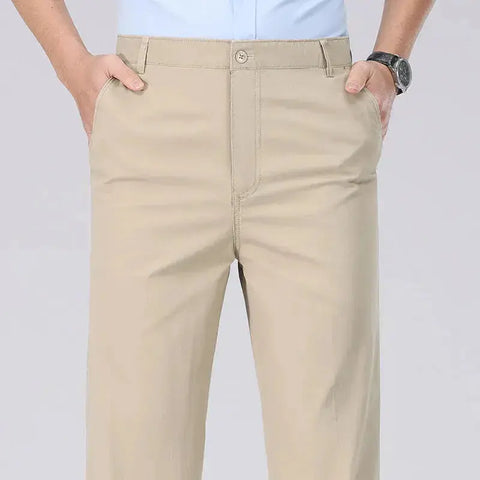 Business Casual Pants for Office (Black, Khaki, Grey, Navy, 29-40)