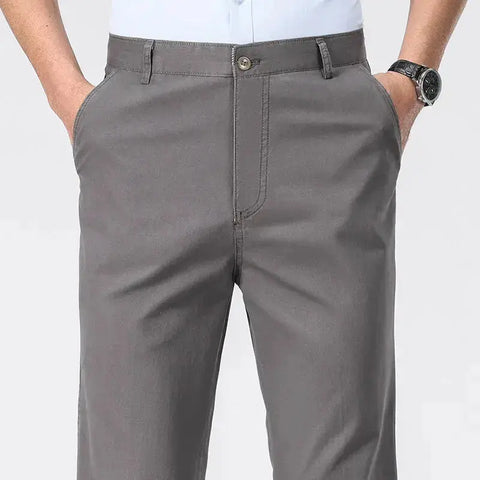 Business Casual Pants for Office (Black, Khaki, Grey, Navy, 29-40)