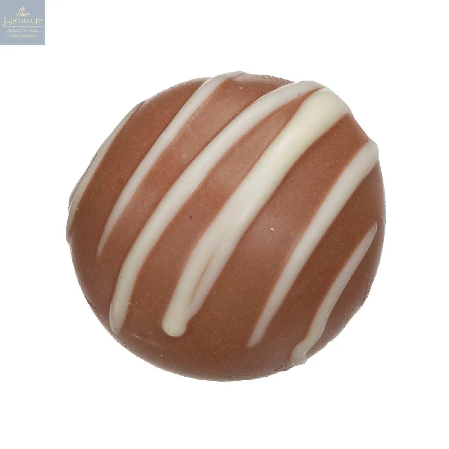 Butterscotch truffle - with a touch of sea salt in milk chocolate 14g - Jag Couture Chocolates