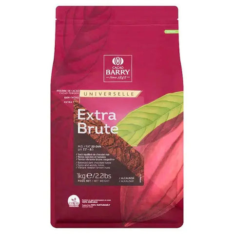 Cacao Barry Cacao Powder Universelle Extra Brute 1kg