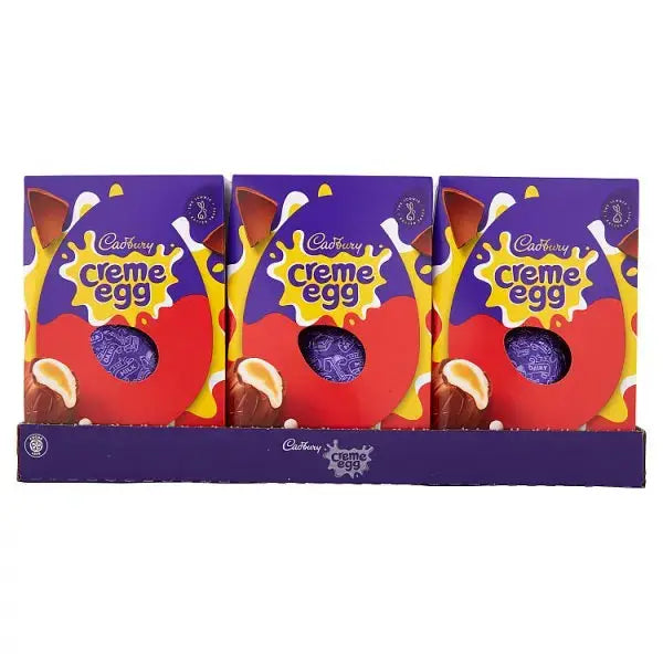Cadbury Creme Egg Chocolate Easter Egg 195g (Case of 6)