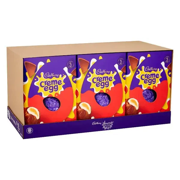 Cadbury Creme Egg Chocolate Easter Egg 195g (Case of 6)
