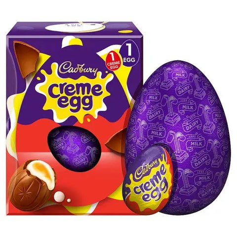 Cadbury Creme Egg Chocolate Easter Egg 195g (Case of 6)