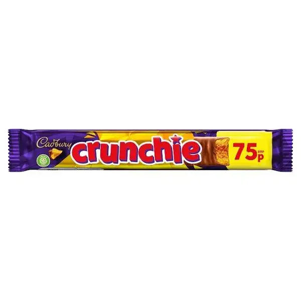 Cadbury Crunchie Chocolate Bar 75p PMP 40g (Case of 48)