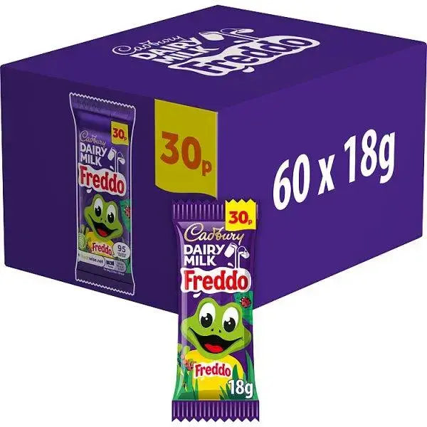 Cadbury Dairy Milk Freddo Chocolate Bar 18g (Case of 60)