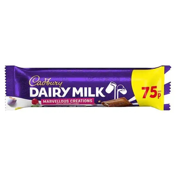 Cadbury Dairy Milk Jelly Popping Candy 47g (Case of 24)
