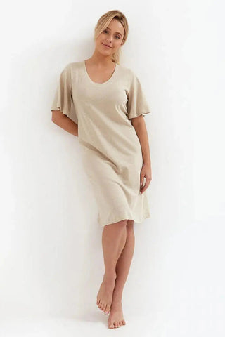 Cana high-quality melange viscose womens shirt