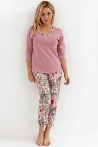 Cana soft - breathable fabric blouse and pants womens pajama