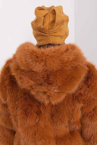 Women's Winter Beanie – Warm Cashmere Blend with Rhinestone Detail