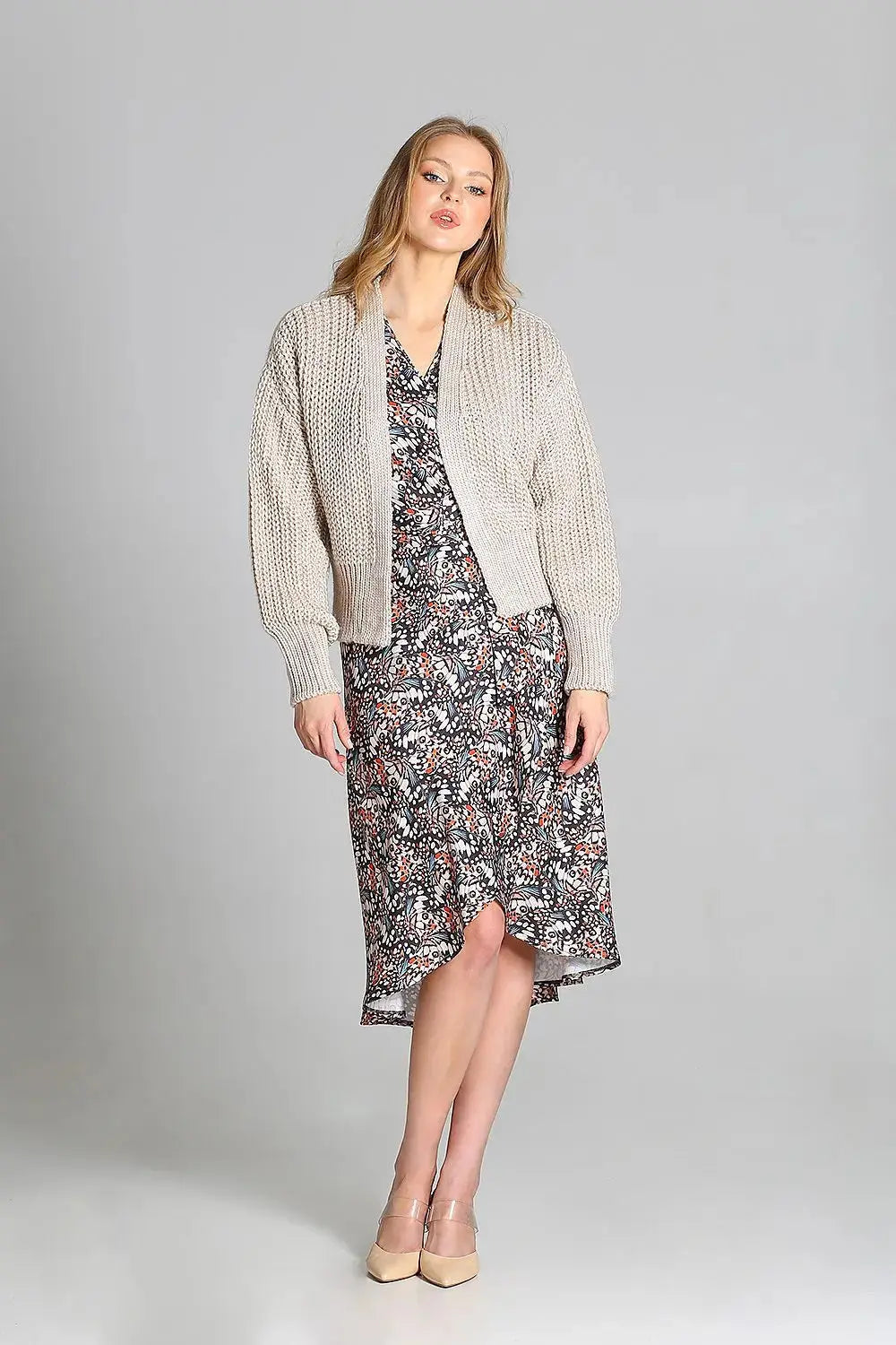 Cardigan model 163072 MKM