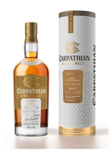 Carpathian Cognac Single Malt Whisky 700ml 46% ABV