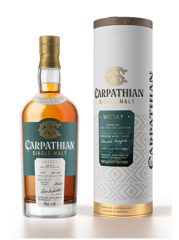 Carpathian Feteasca Neagra (Black Maiden) Single Malt Whisky 700ml 46% ABV