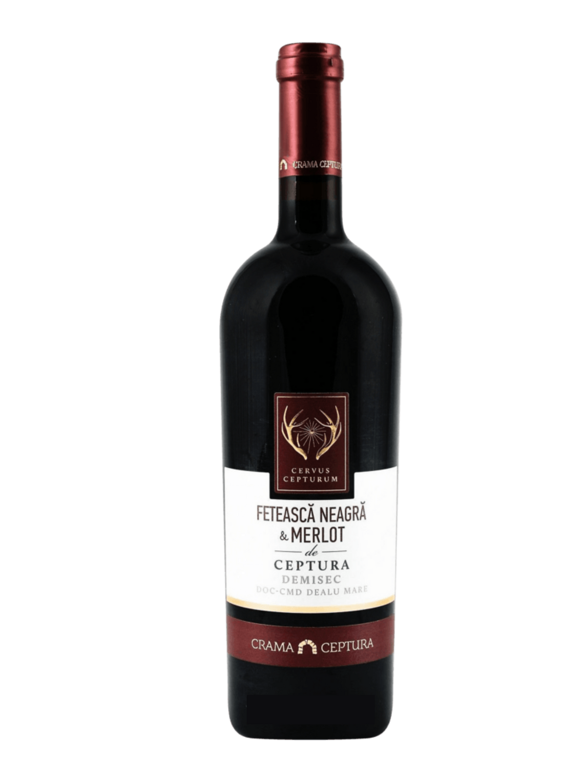 Crama Ceptura Cervus Cepturum Feteasca Neagra & Merlot Red Wine 750ml
