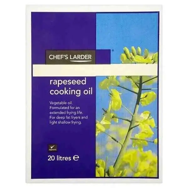 Chef's Larder Rapeseed Cooking Oil 20 Litres