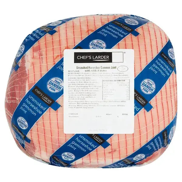 Chef's Larder Unsmoked Horseshoe Gammon Joint 5Kg