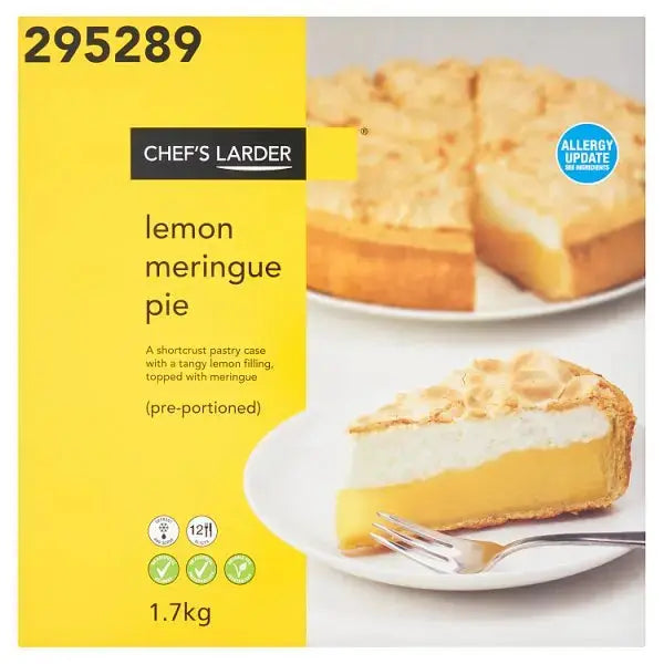 Chefs Larder Lemon Meringue Pie 1.7kg