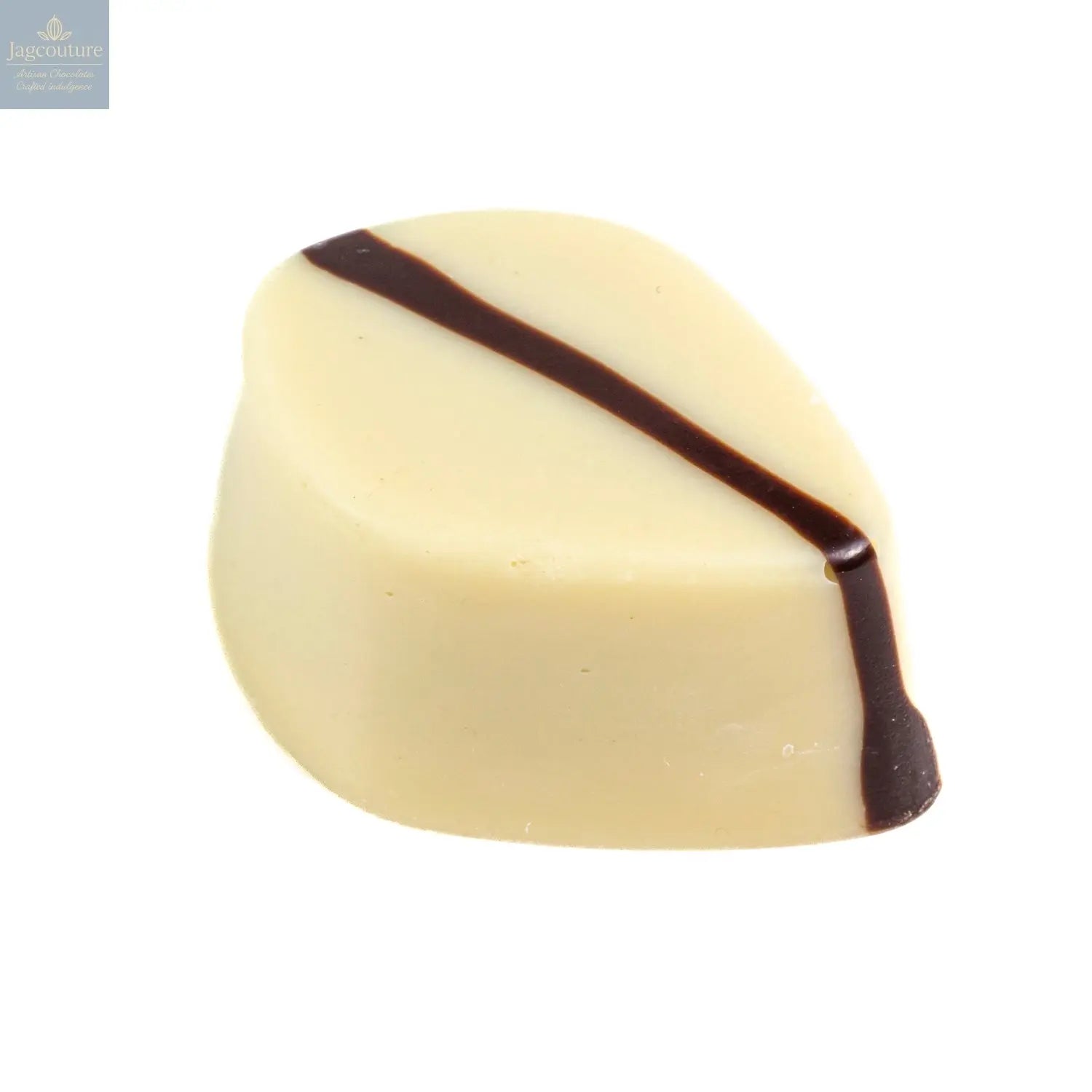 Citroen - zingy Italian lemon ganache filling in a white chocolate shell 14.2g - Jag Couture Chocolates