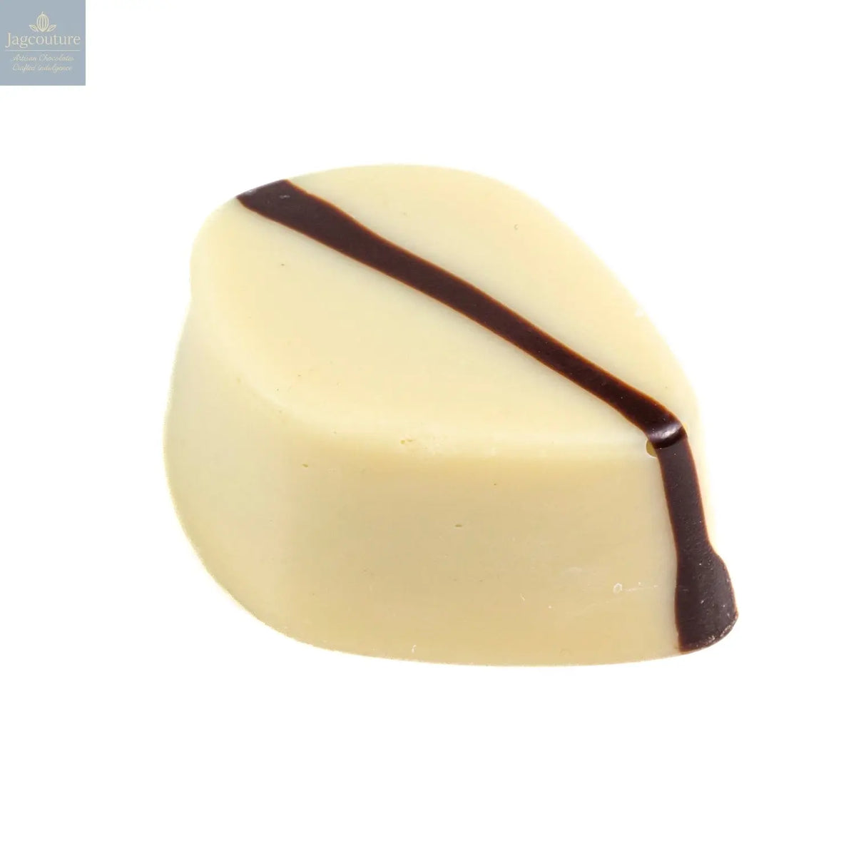 Citroen - zingy Italian lemon ganache filling in a white chocolate shell 14.2g - Jag Couture Chocolates