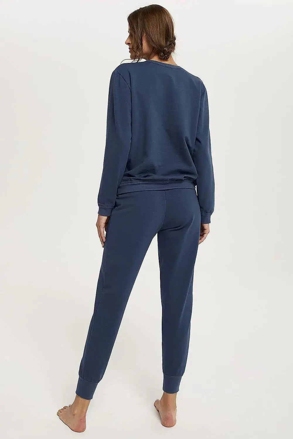 Classic Italian Fashion Panama Sweatshirt Set