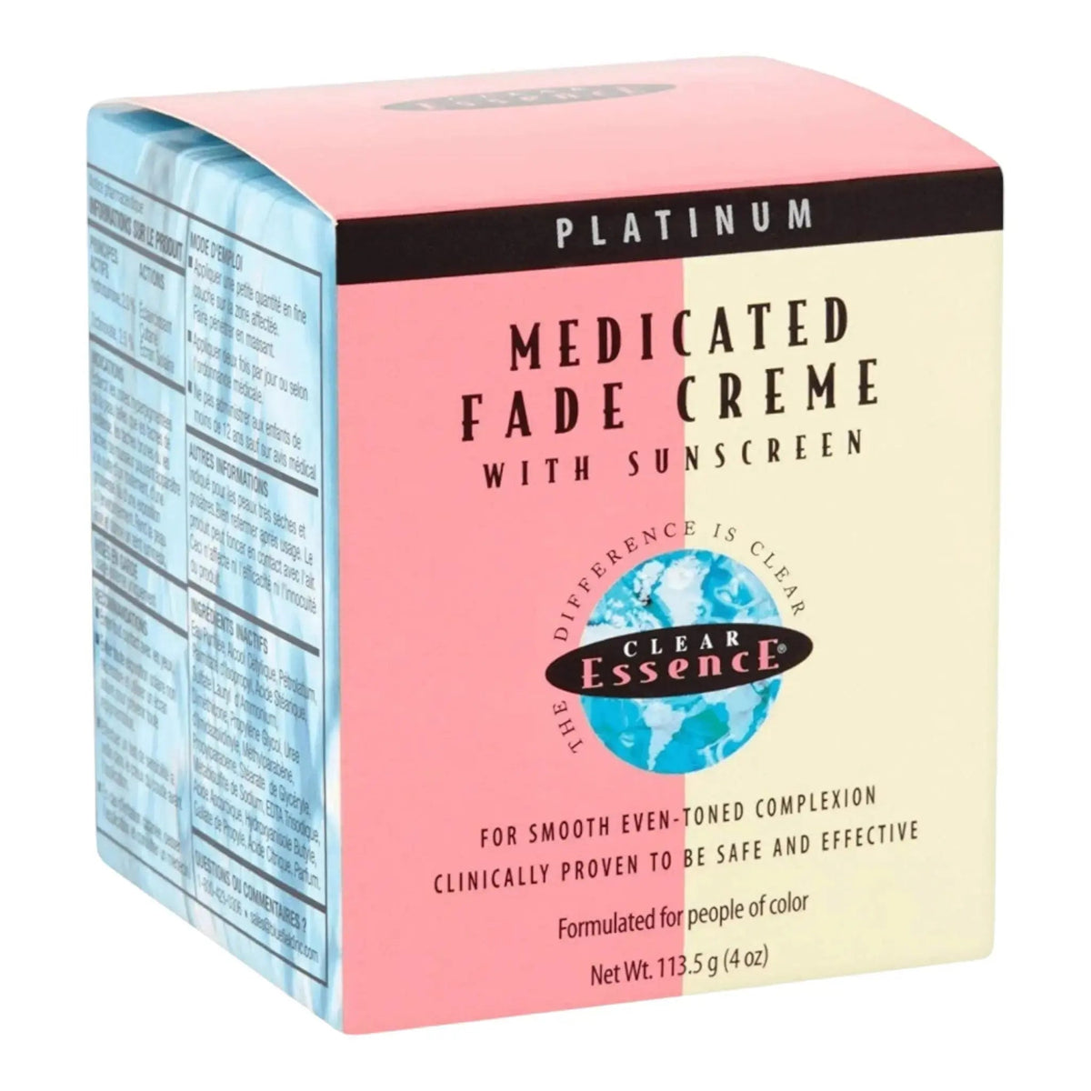 Clear Essence platinum medicated fade Cream with sunscreen
