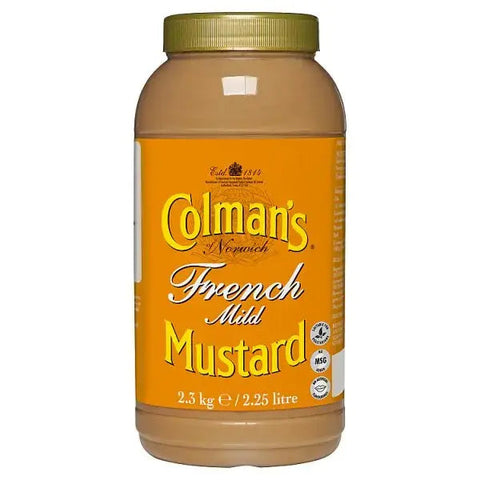 Colman's French Mild Mustard 2.25L