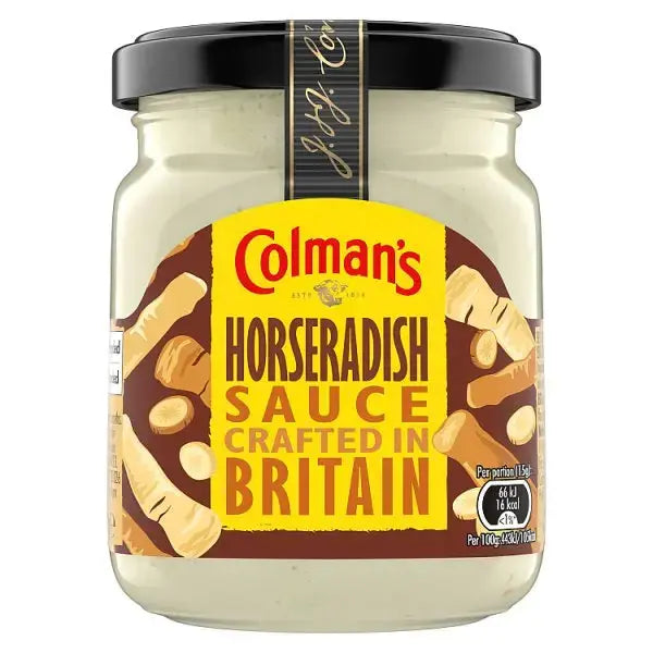 Colman's Sauce Horseradish 136 g (Case of 8)