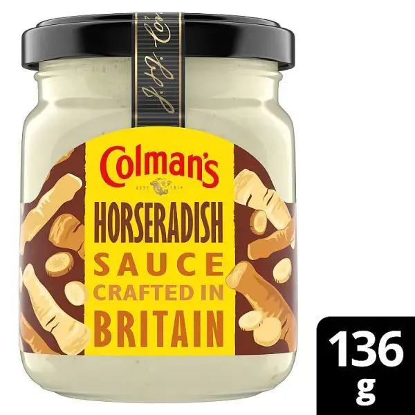 Colman's Sauce Horseradish 136 g (Case of 8)