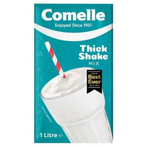 Comelle Thick Shake Mix 1 Litre (Case of 12)