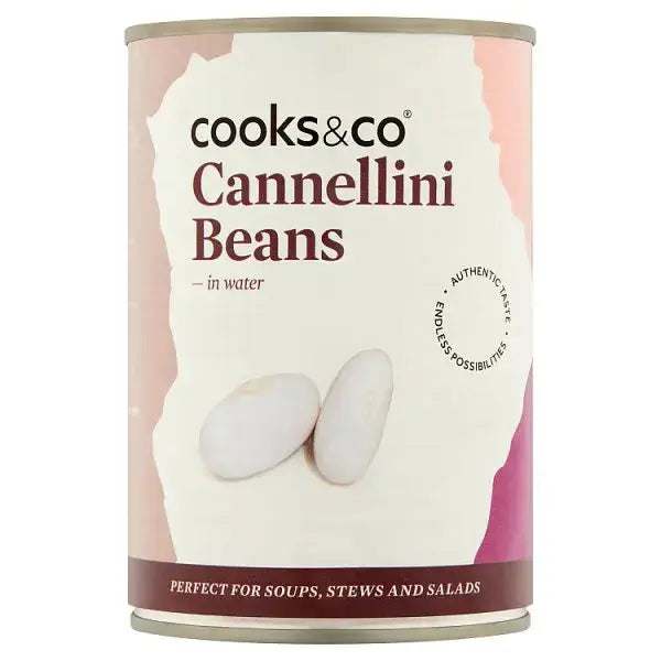 Cooks & Co Cannellini Beans in Water 400g (Case of 12)