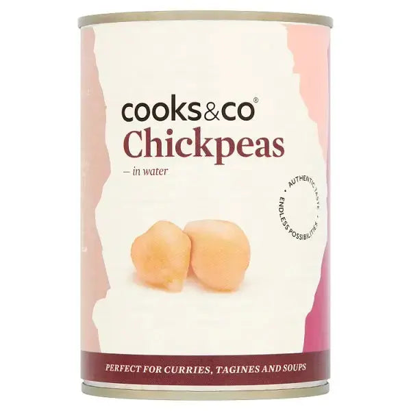 Cooks & Co Chickpeas in Water 400g (Case of 12)